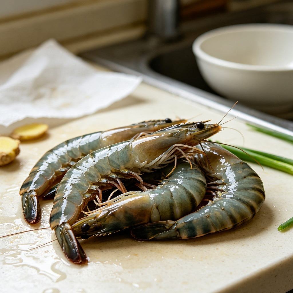 Fresh Jumbo Tiger Prawns