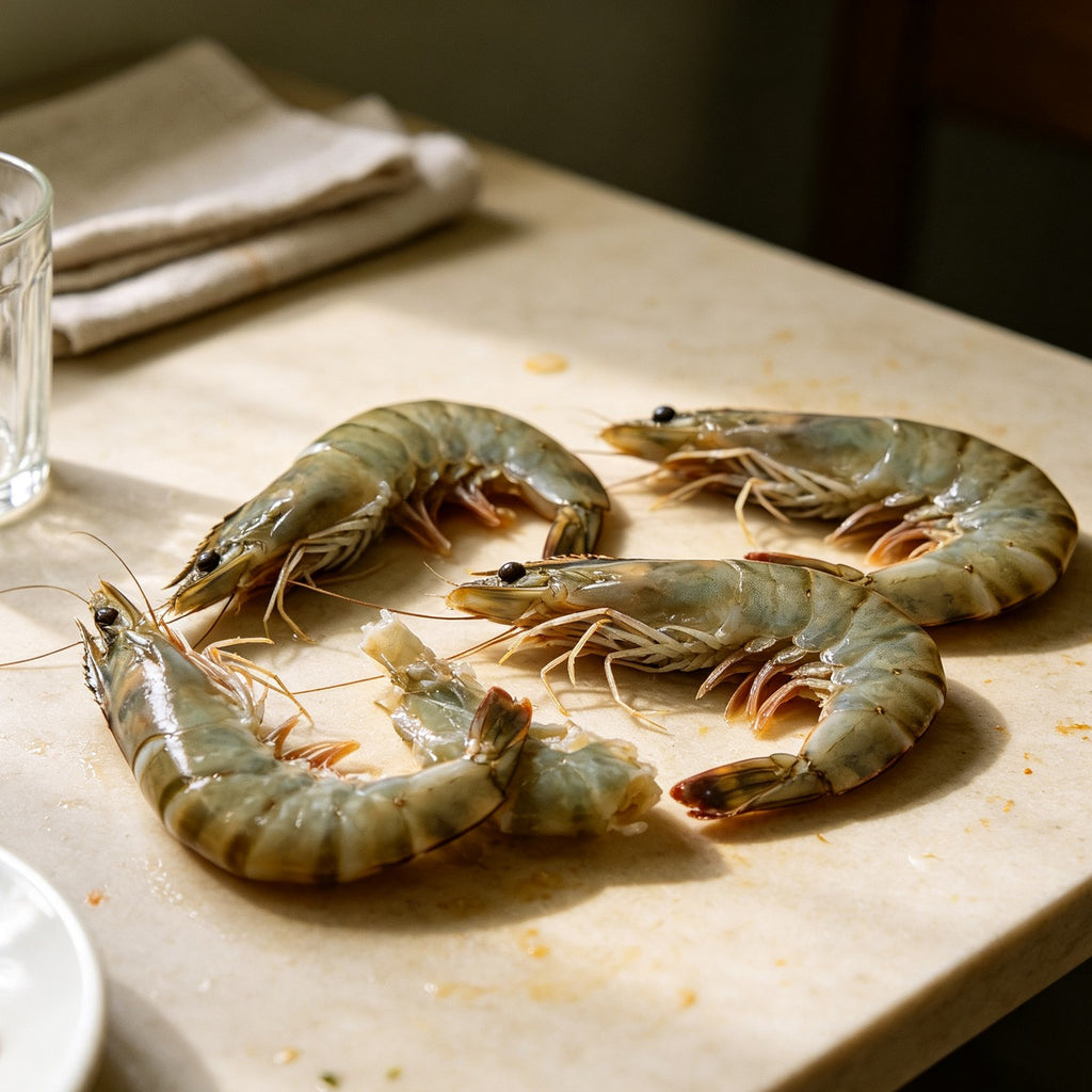 Fresh Jumbo Tiger Prawns