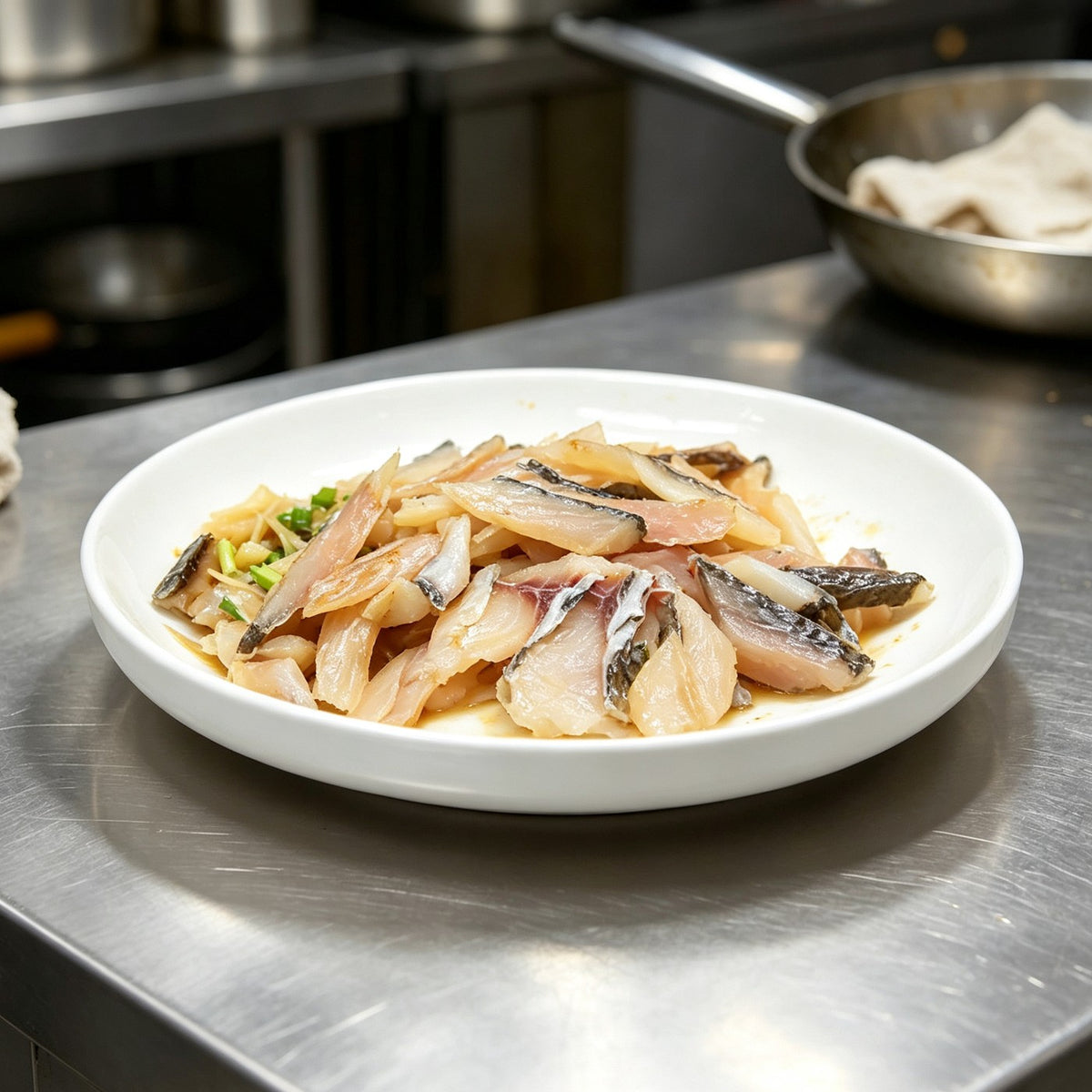 Delicate Sashimi-Style Fish Platters